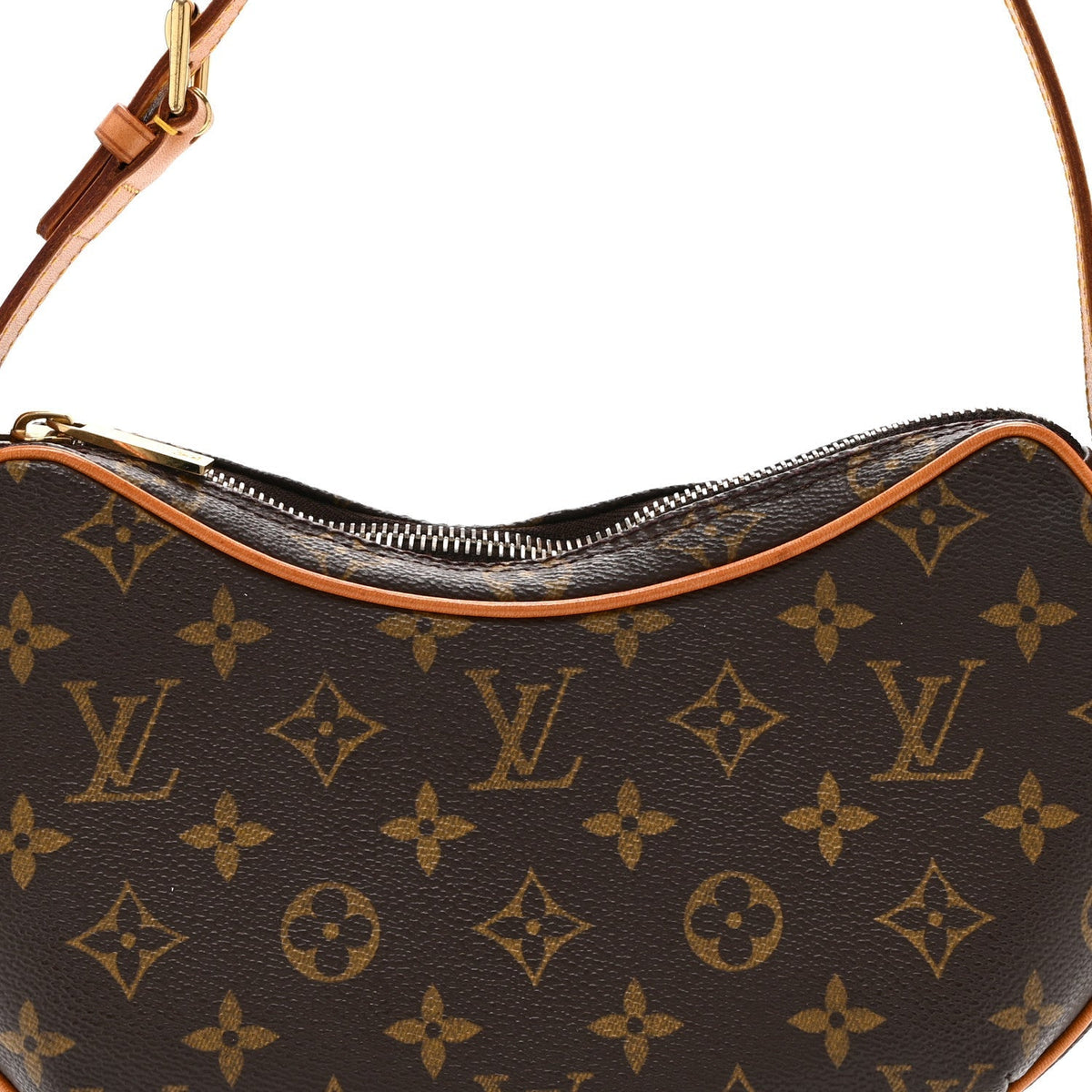 Louis Vuitton Monogram Vachetta Croissant PM Shoulder Bag