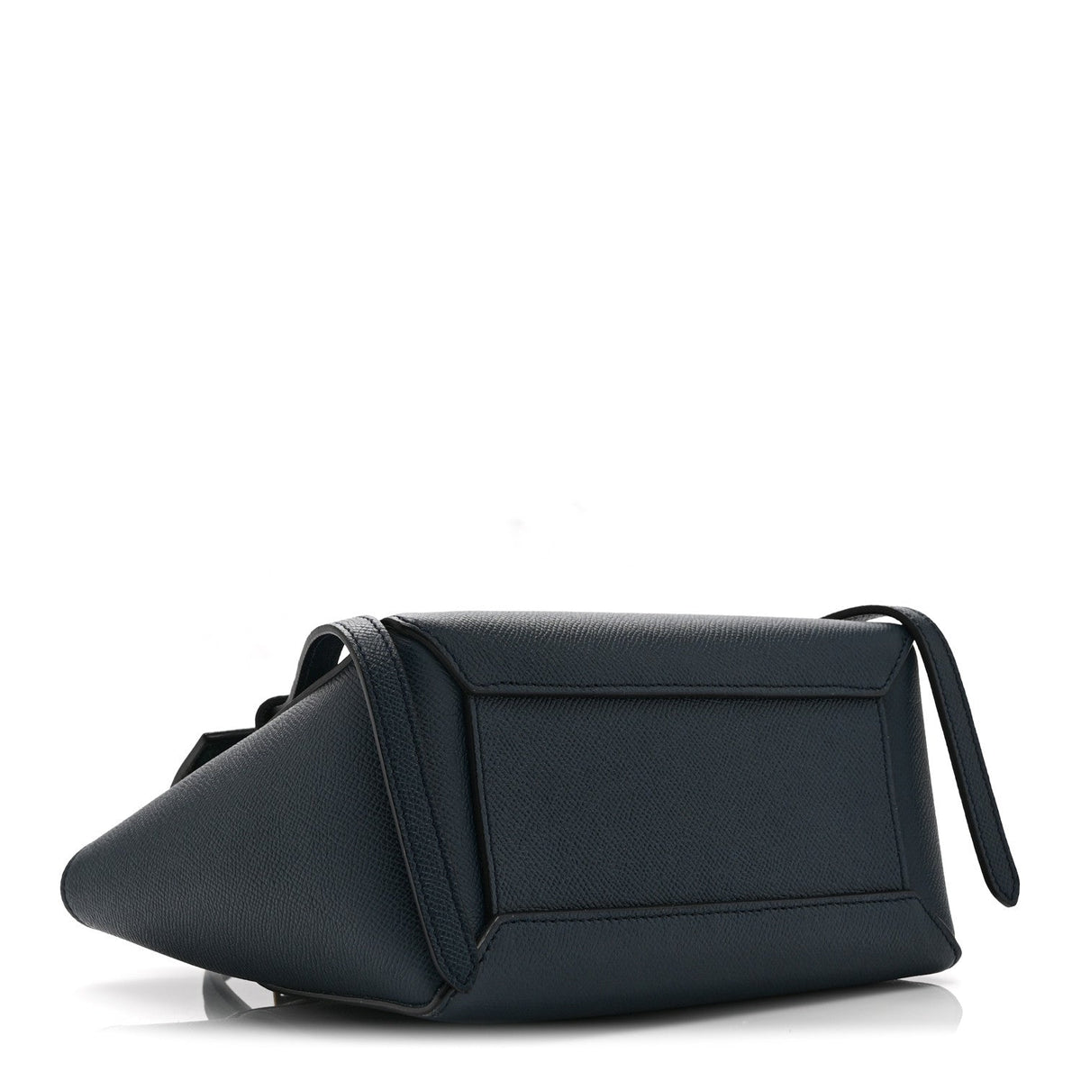 Celine Baby Grained Calfskin Nano Belt Bag Abyss Blue