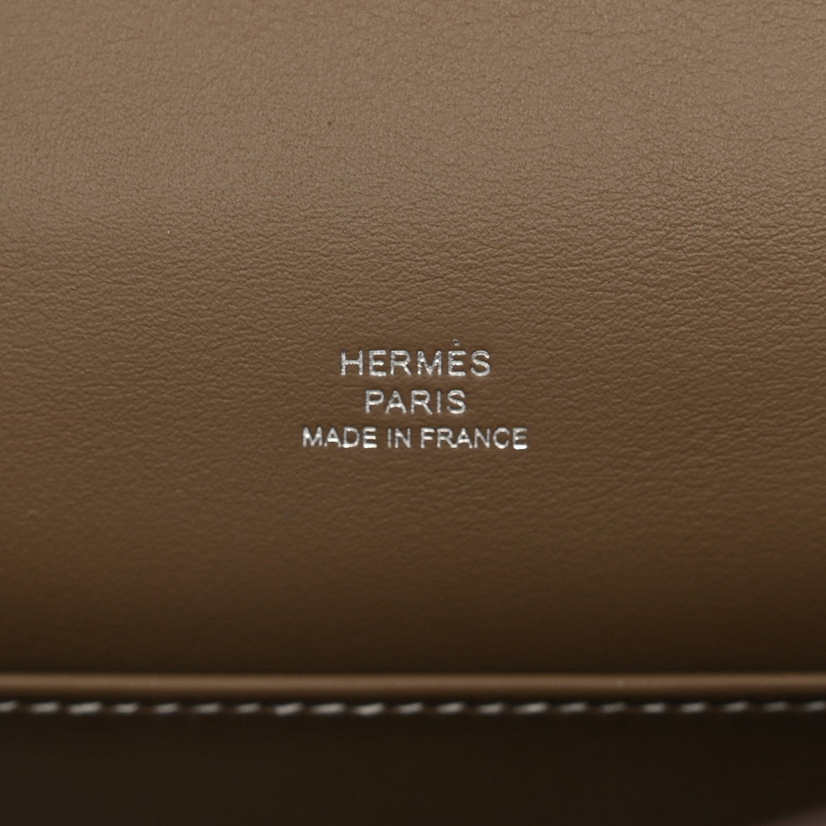 Hermès Swift Kelly Pochette Clutch Etoupe