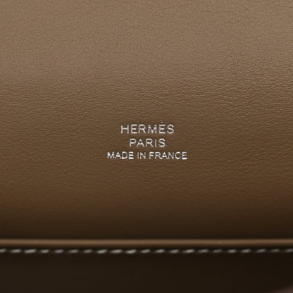 Hermès Swift Kelly Pochette Clutch Etoupe