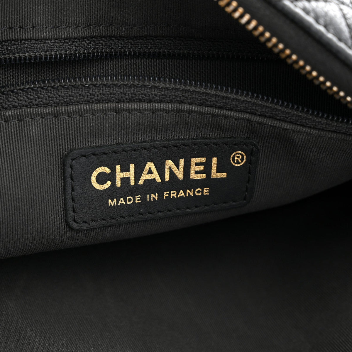 Chanel Iridescent Caviar Quilted Small Coco Tassel Camera Case Black