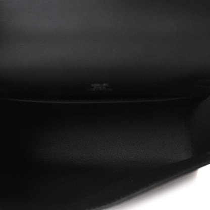 Hermes Swift Kelly Pochette Clutch Black