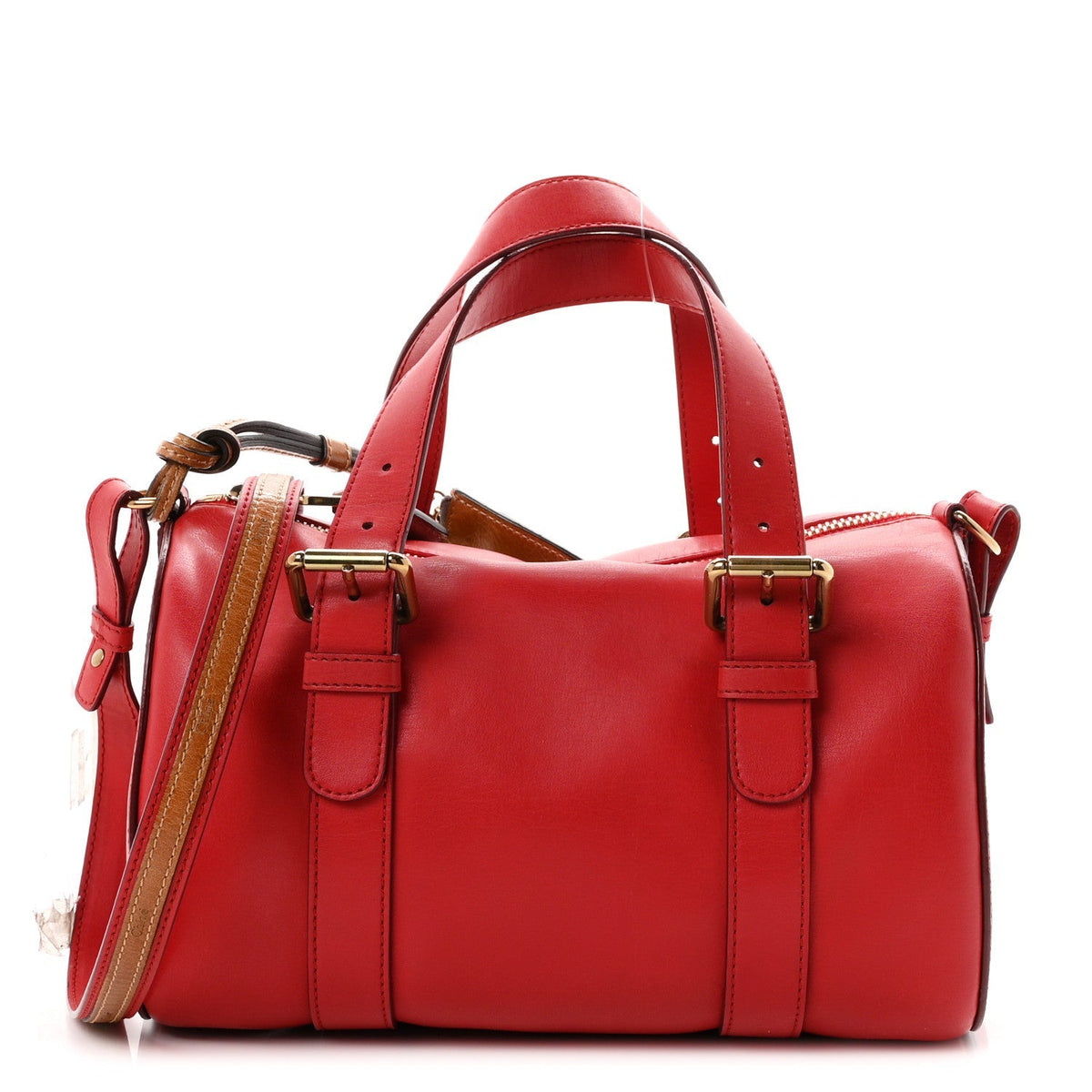 Chloe Calfskin Duffle Bag Red