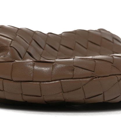 Bottega Veneta Nappa Intrecciato Mini Jodie Dark Taupe