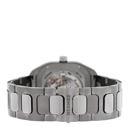 Hermès Titanium 39mm H08 Automatic Watch Grey