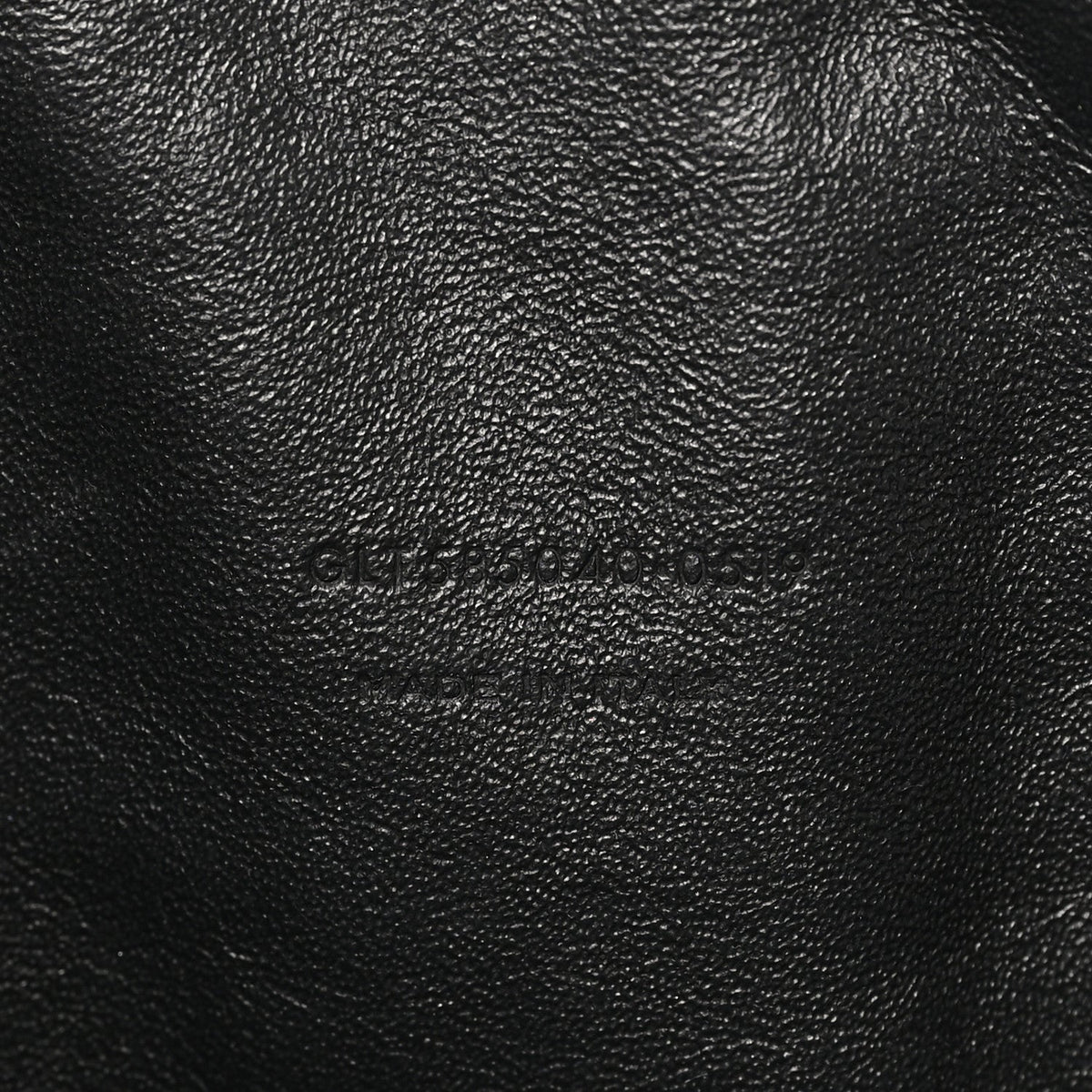 Saint Laurent Grain De Poudre Matelasse Monogram Mini Lou Camera Bag Black