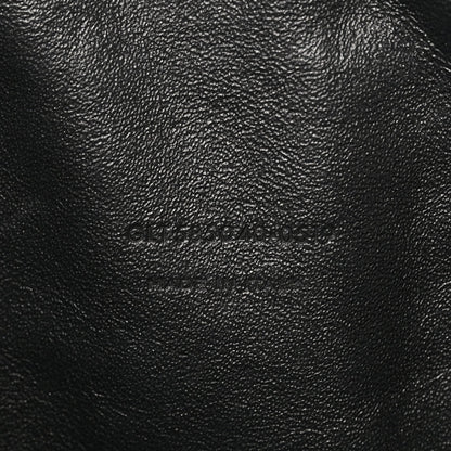 Saint Laurent Grain De Poudre Matelasse Monogram Mini Lou Camera Bag Black
