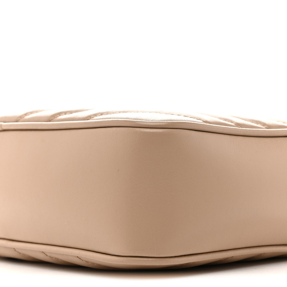 Saint Laurent Calfskin Matelasse Lou Camera Bag Dark Beige