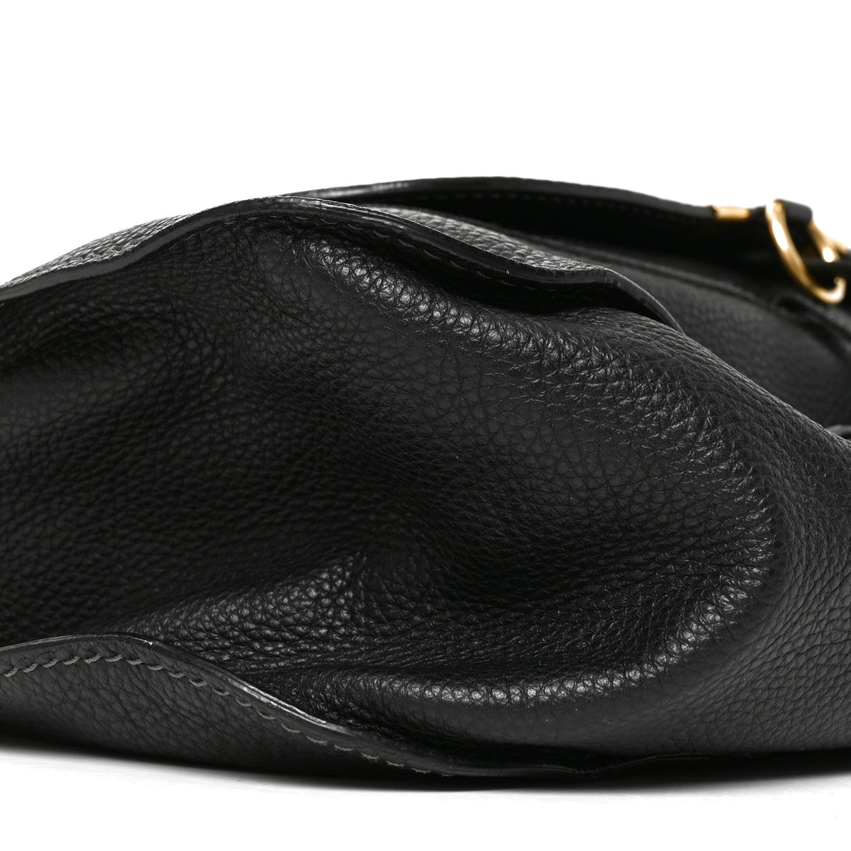Chloe Calfskin Large Marcie Satchel Black