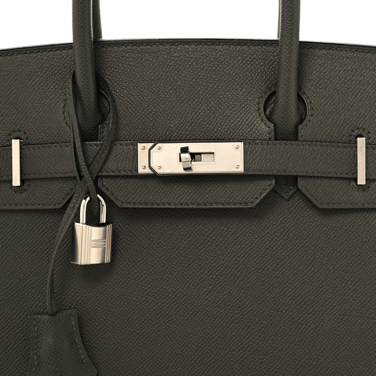 Hermes Epsom Birkin Sellier 30 Bag Vert De Gris