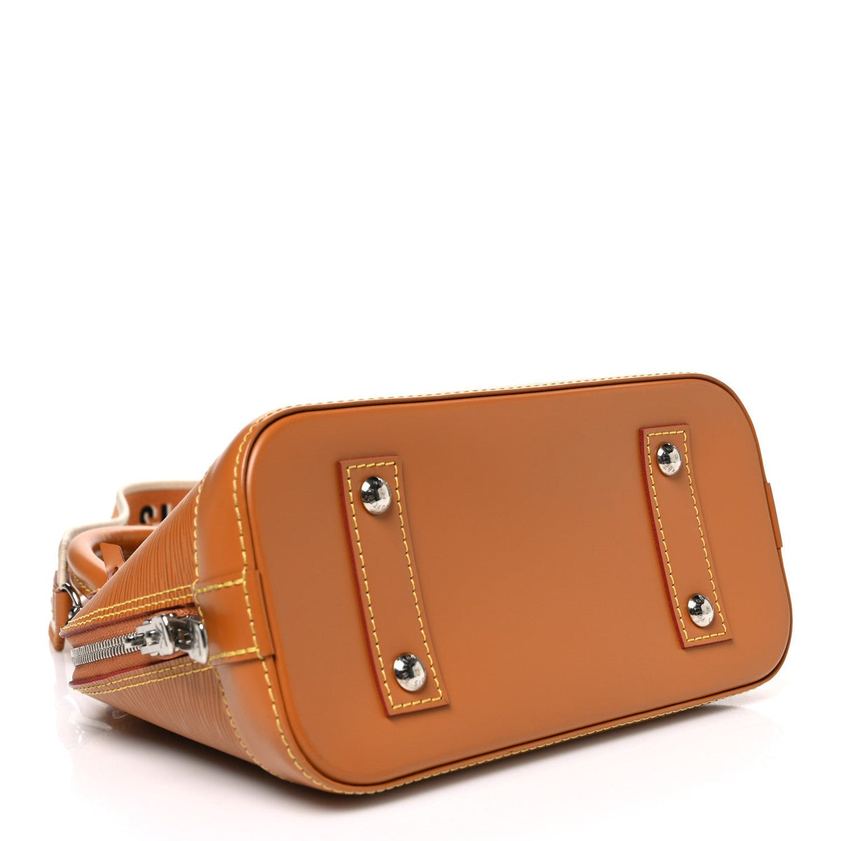 Louis Vuitton Epi Jacquard Alma BB Honey Gold