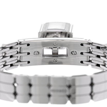 Hermes Stainless Steel Diamond Pave 16mm Kelly Watch 1937817