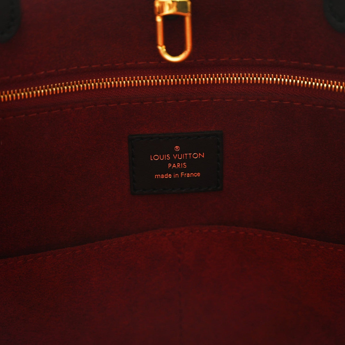 Louis Vuitton Empreinte Monogram Giant Onthego GM Tote Bag Black Beige