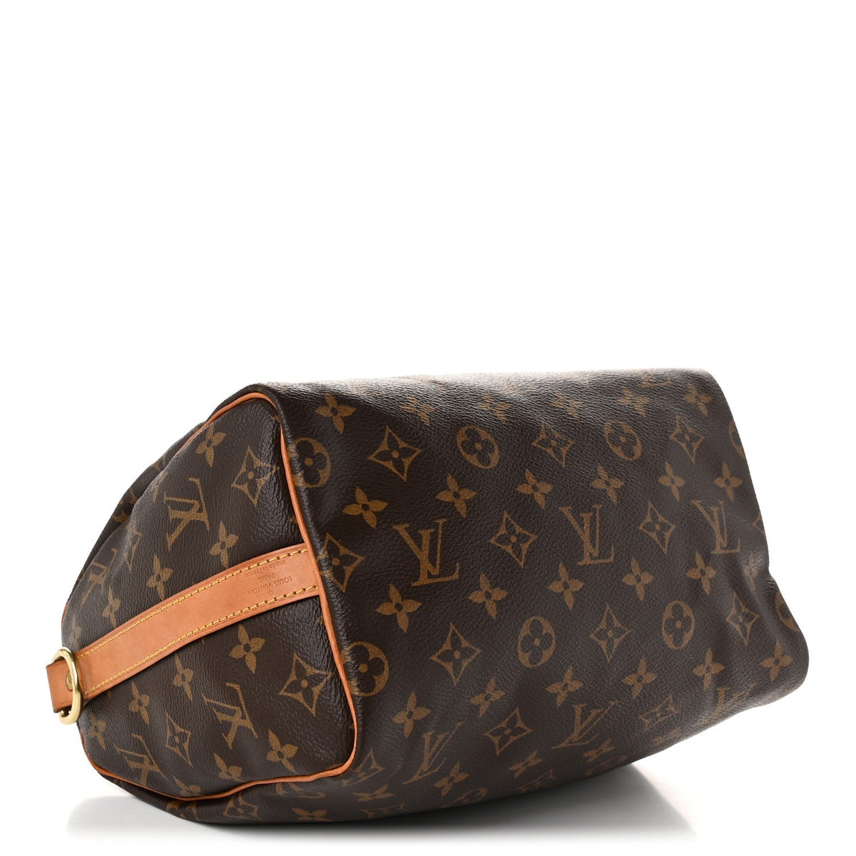 Louis Vuitton Monogram Speedy Bandouliere 25 Brown