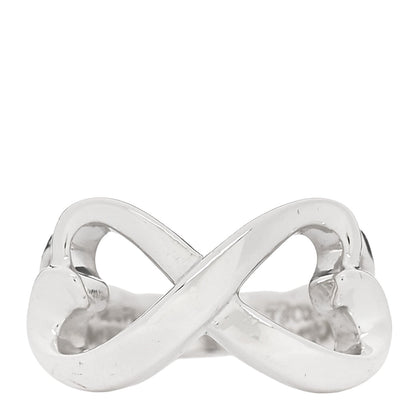 Tiffany Sterling Silver Paloma Picasso Double Loving Heart Ring