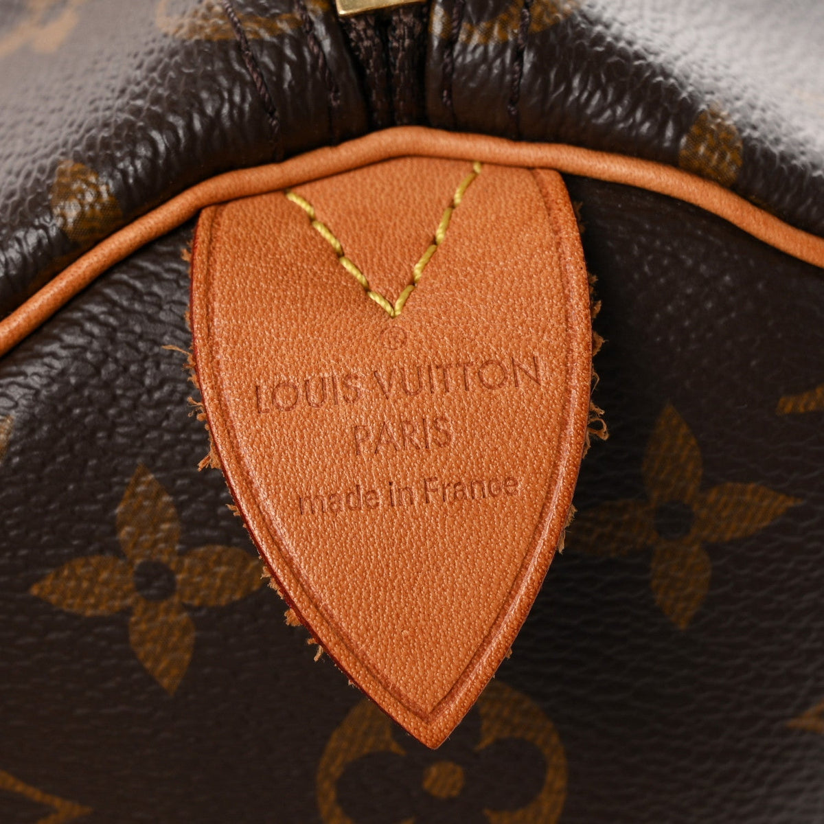 Louis Vuitton Monogram Speedy 35 Brown