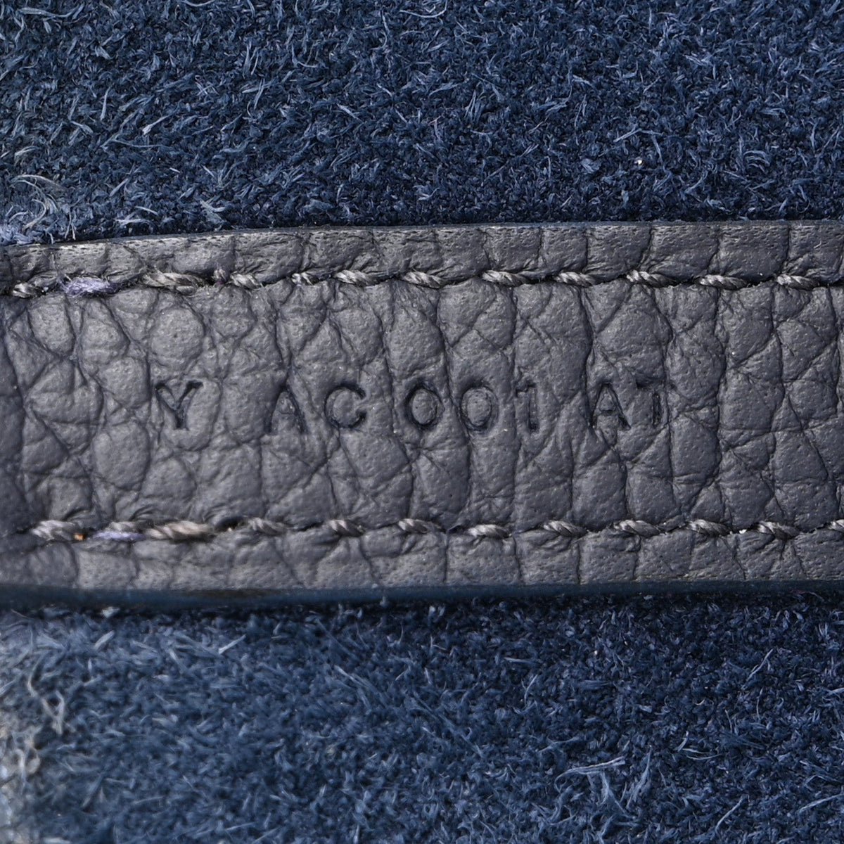 Hermes Taurillon Clemence Picotin Lock 22 MM Bleu Nuit