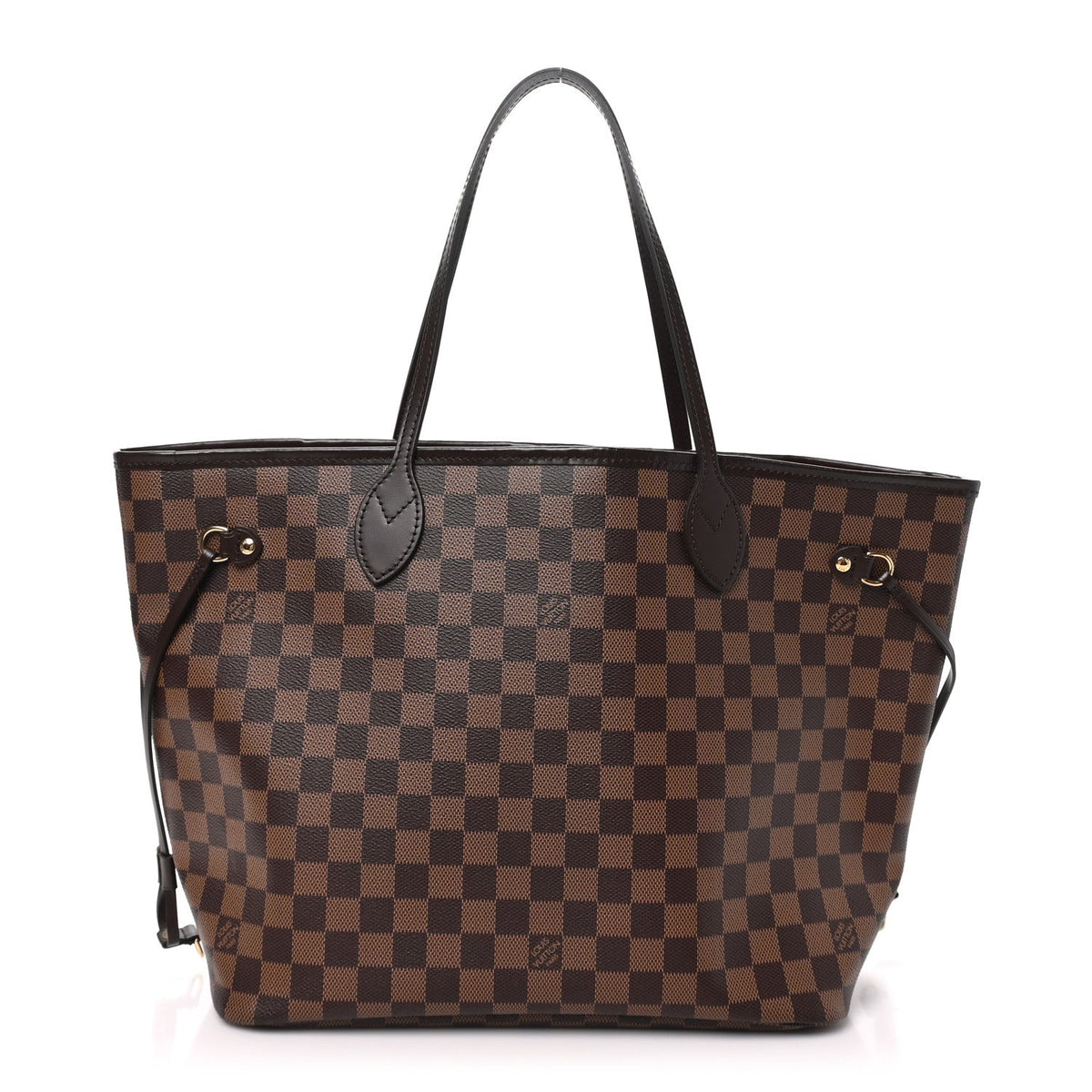 Louis Vuitton Damier Ebene Neo Neverfull MM Bag Brown