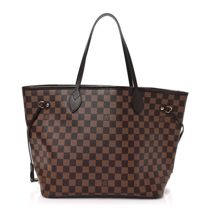Louis Vuitton Damier Ebene Neo Neverfull MM Bag Brown