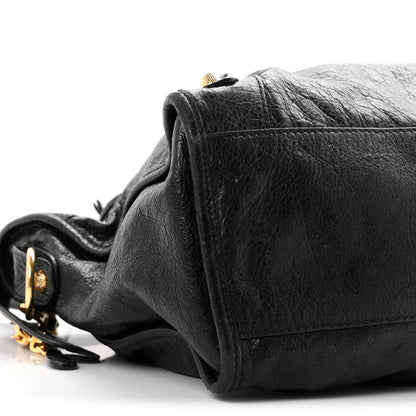 Balenciaga Agneau Giant 12 Gold City Black