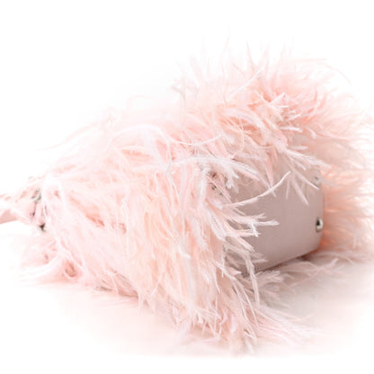 Louis Vuitton Ostrich Feather Capucines Mini Pink