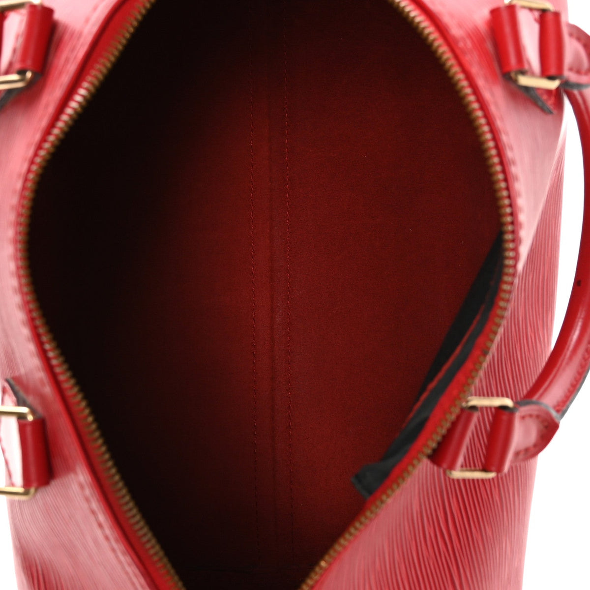 Louis Vuitton Epi Speedy 30 Bag Castillan Red