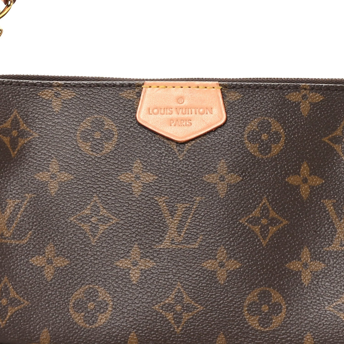 Louis Vuitton Monogram Coated Canvas Multi Pochette Accessories Rose Clair