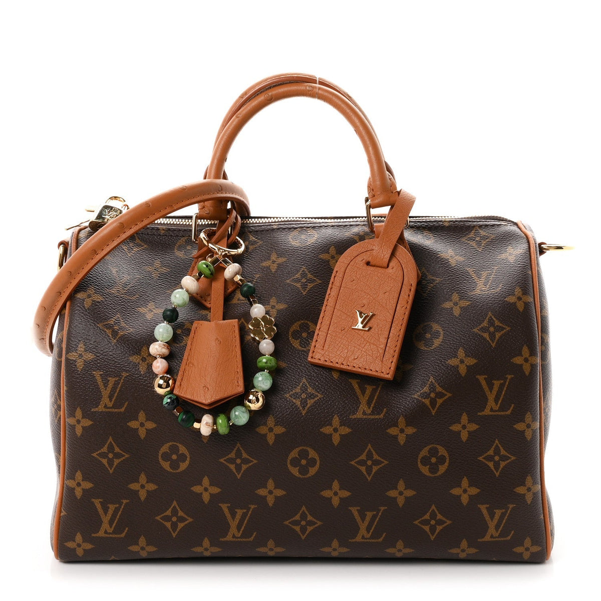 Louis Vuitton Monogram Speedy Soft 30 Boho Brown
