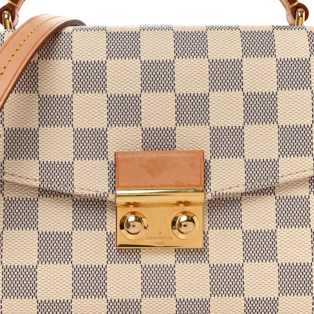 Louis Vuitton Damier Azur Croisette Cream