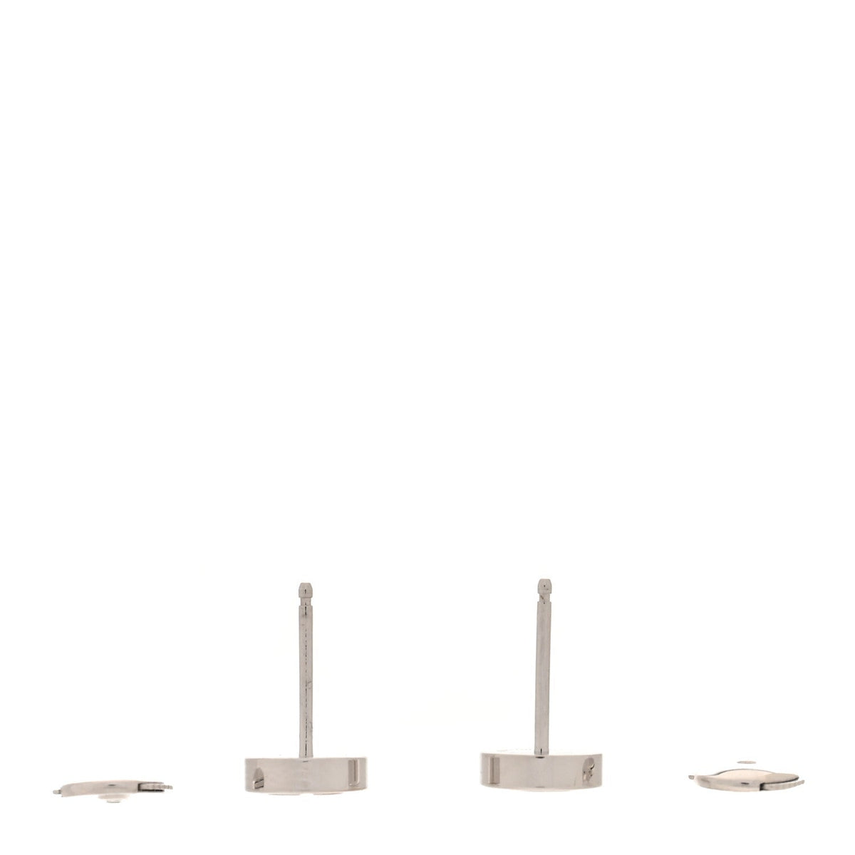 Cartier 18K White Gold LOVE Earrings