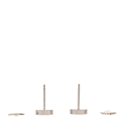 Cartier 18K White Gold LOVE Earrings