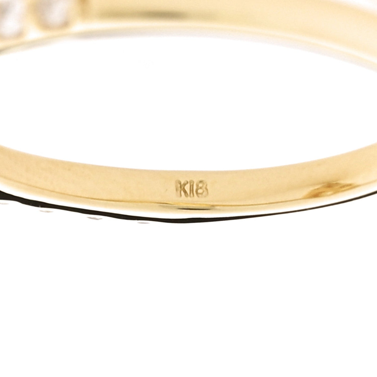 Parker & West by FASHIONPHILE18K Yellow Gold Diamond .53ctw Pear Cut Engagement Ring  53 6.25