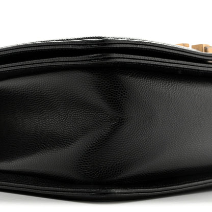 Chanel Caviar Quilted Medium Boy Flap Black 1988486