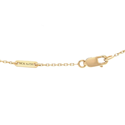 Van Cleef & Arpels 18K Rose Gold Sweet Alhambra Pendant Necklace