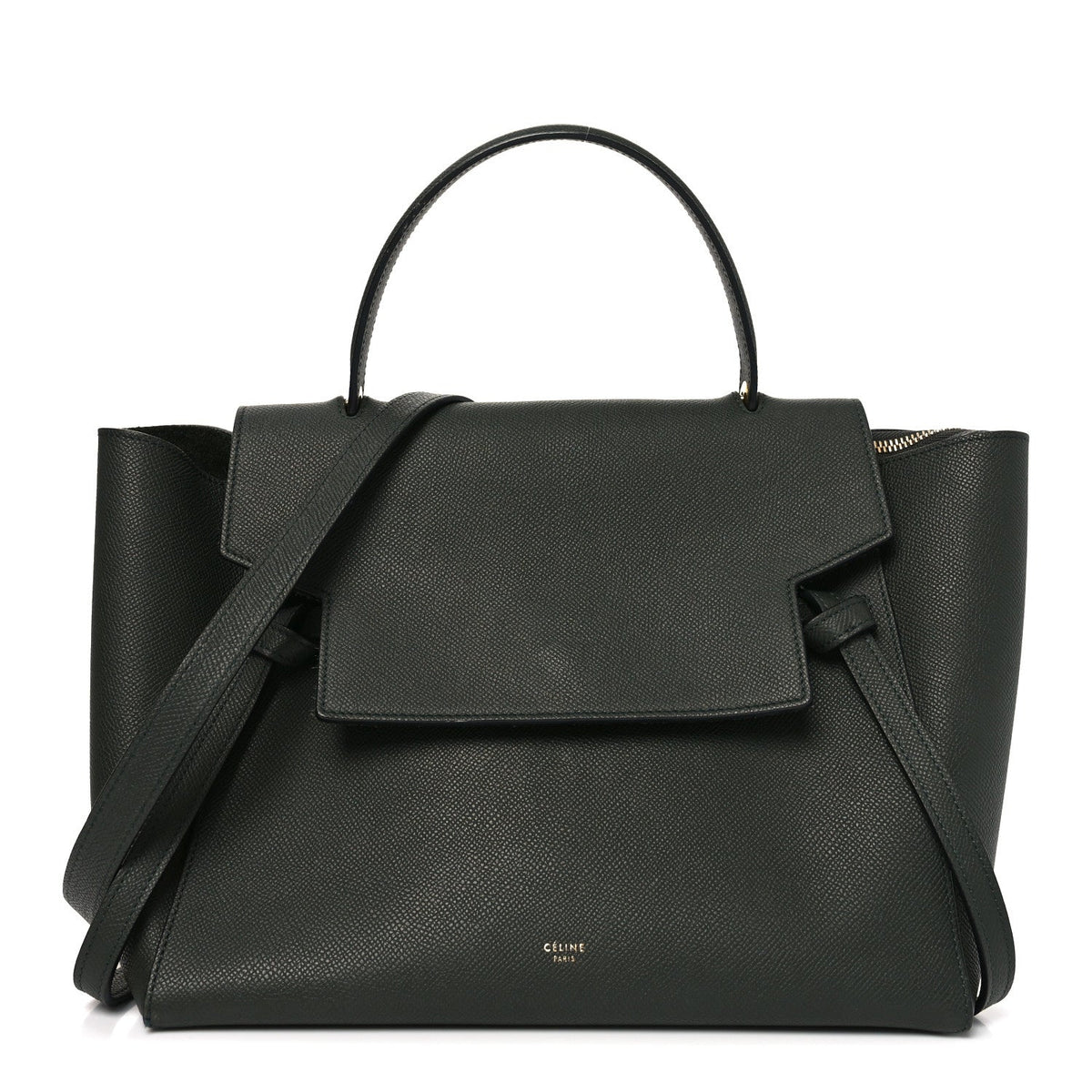 Celine Grained Calfskin Mini Belt Bag Amazone