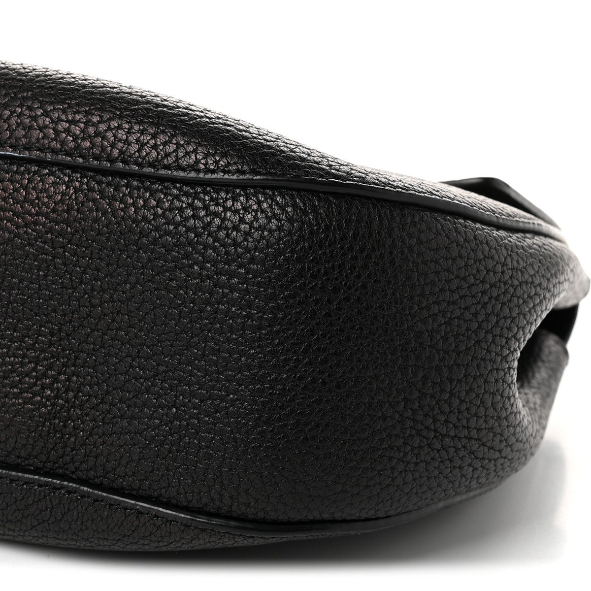 Chloe Grained Lambskin Drew Shoulder Bag Black