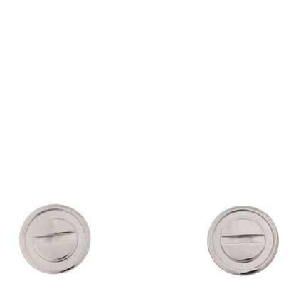 Cartier 18K White Gold LOVE Earrings