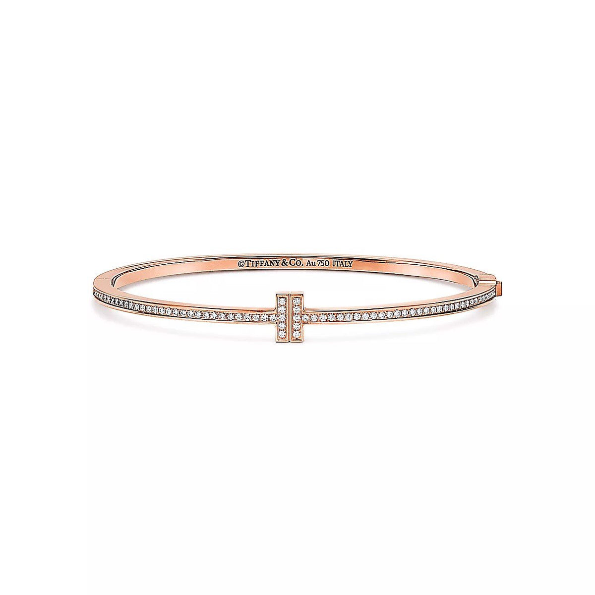 18K Gold Tiffany T Bracelet