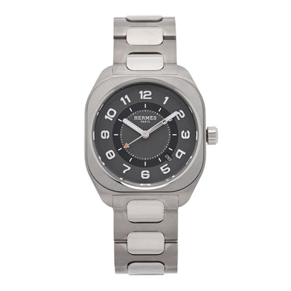 Hermes Titanium 39mm H08 Automatic Watch Grey