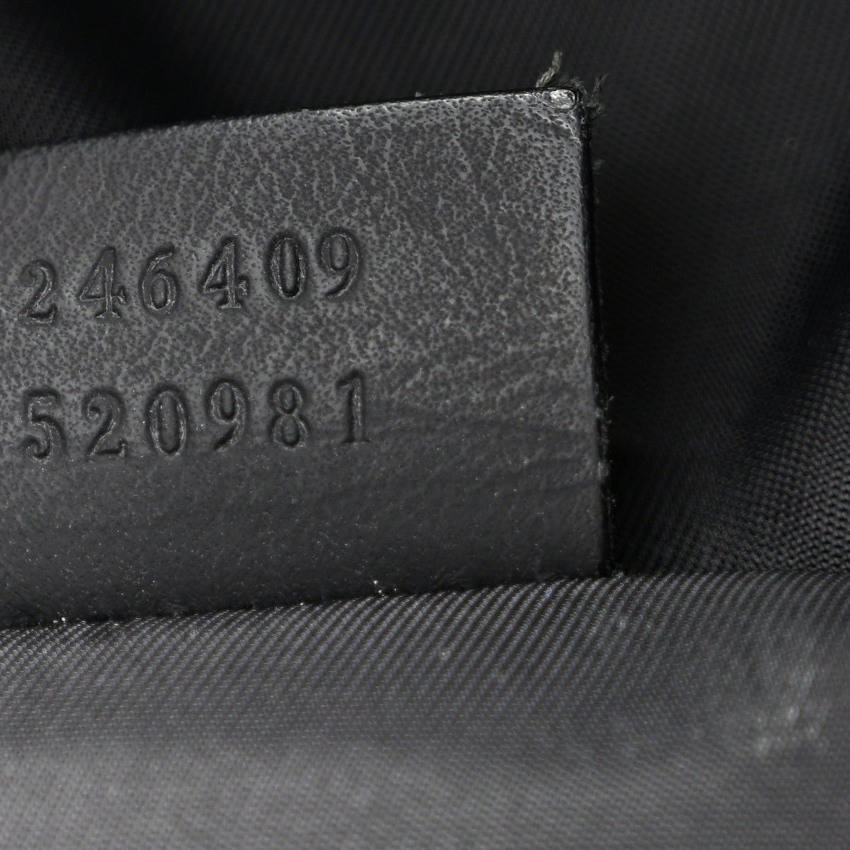 Gucci Guccissima Web Belt Bag Black