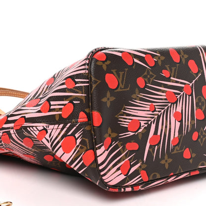 Louis Vuitton Monogram Jungle Dots Neo Neverfull MM Sugar Pink Poppy