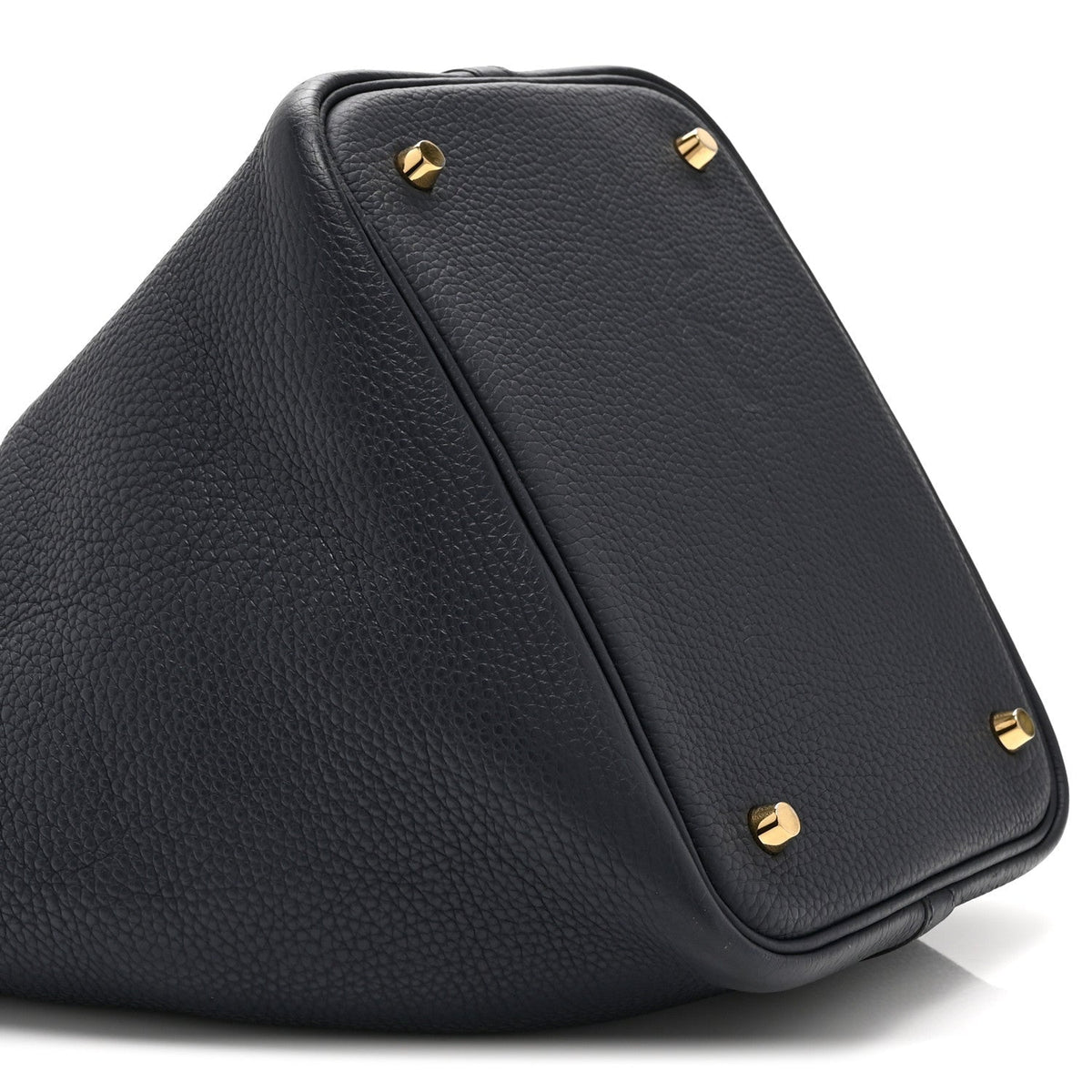 Hermes Taurillon Clemence Picotin Lock 22 MM Bleu Nuit