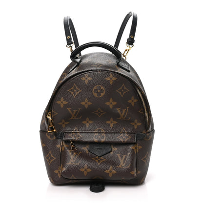 Louis Vuitton Monogram Canvas Palm Springs Backpack Mini Brown