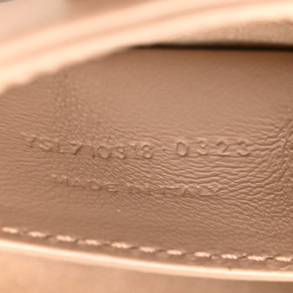 Saint Laurent Vegetable Calfskin Mini Le 5 À 7 Hobo Dark Beige