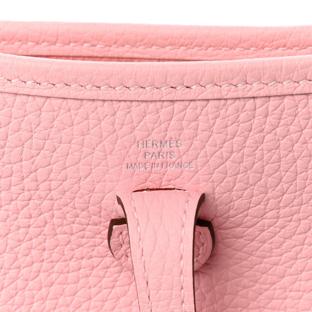 Hermes Taurillon Clemence Evelyne TPM Rose Sakura