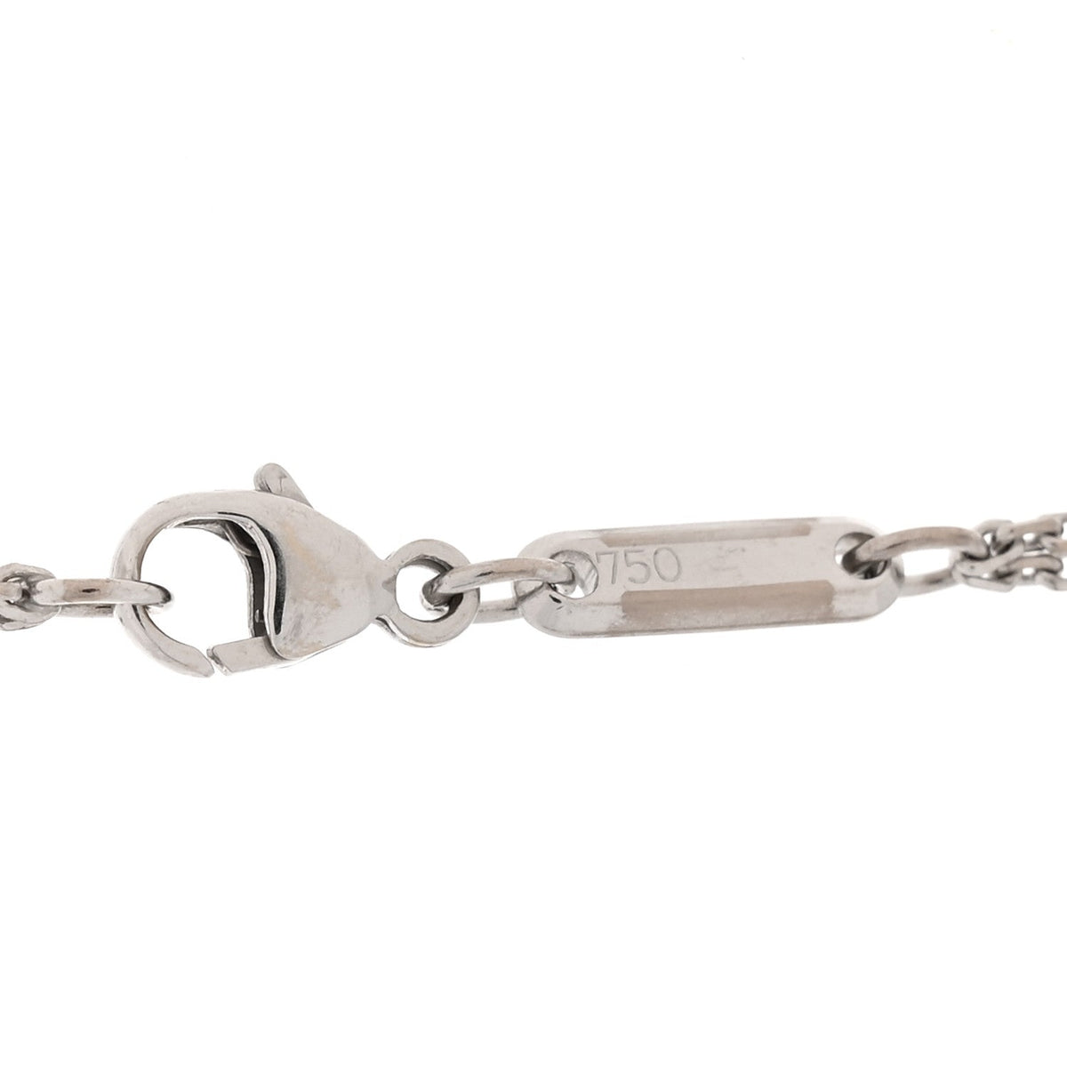 Chopard 18K White Gold Diamond Happy Spirit Pendant Necklace