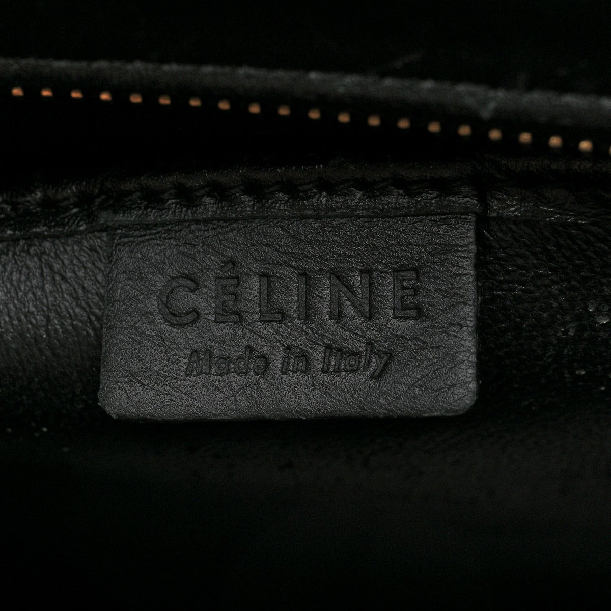 Celine Calfskin Nano Tri-Color Luggage Bag Yellow