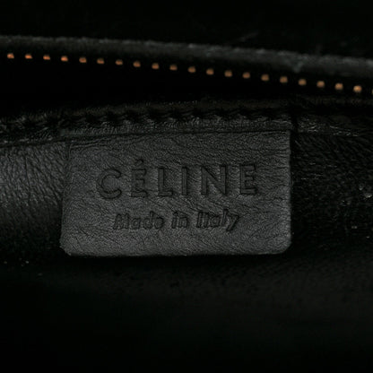 Celine Calfskin Nano Tri-Color Luggage Bag Yellow