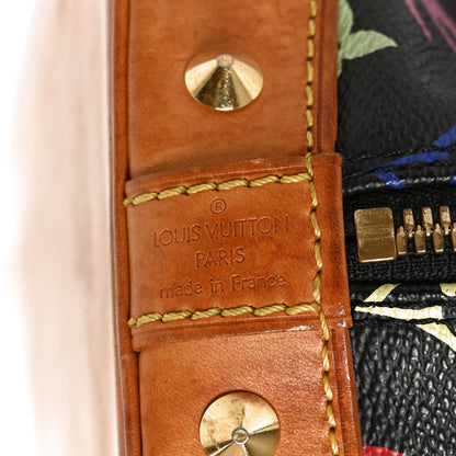 Louis Vuitton Monogram Multicolor Alma Bag Black