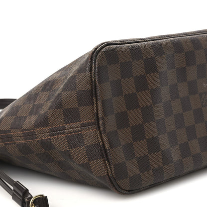 Louis Vuitton Damier Ebene Neverfull MM Bag